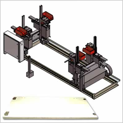 Drilling- and Insertingmachines for hinges and fittings - GANNOMAT