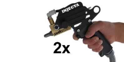 Electronically controlled glue inject applicator - GANNOMAT Injecta HD - Options